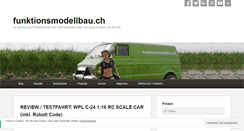 Desktop Screenshot of funktionsmodellbau.ch
